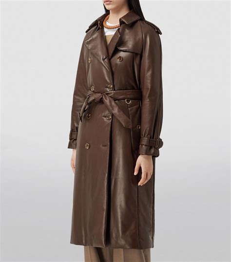 burberry lambskin wrap trench|Burberry camden trench coats.